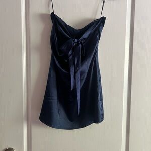 Princess Polly strapless tie back dress